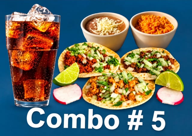 #5 Flour Tacos.