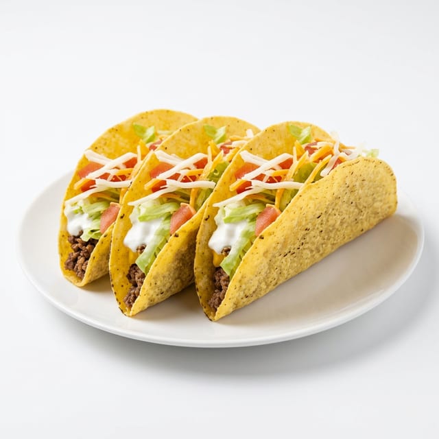 #8 Hard Shell Taco Supremes.