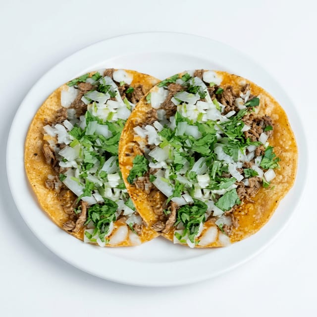 #9 Flour Shrimp Tacos.