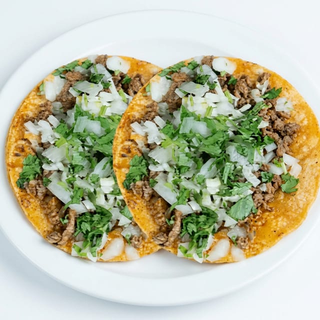 #9 Flour Shrimp Tacos.