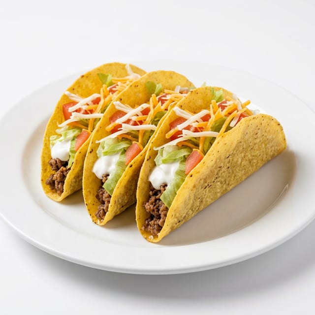 #8 Hard Shell Taco Supremes.