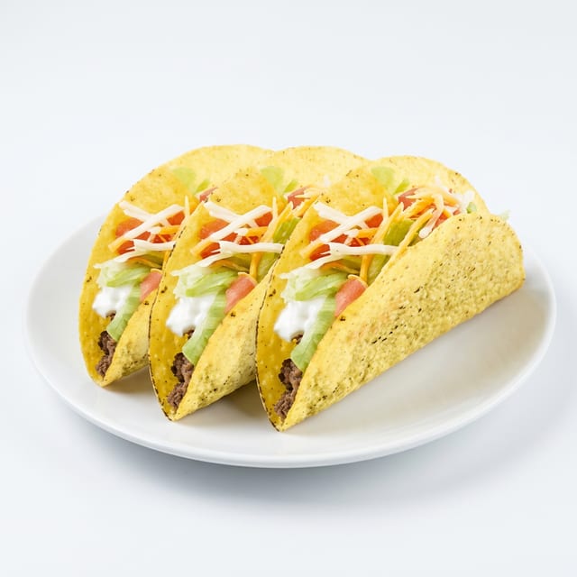 #8 Hard Shell Taco Supremes.